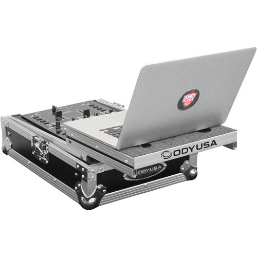 Odyssey Innovative Designs FZGS10MX1 Flight Zone Series Low Profile Glide Style Case for a 10" DJ Mixer