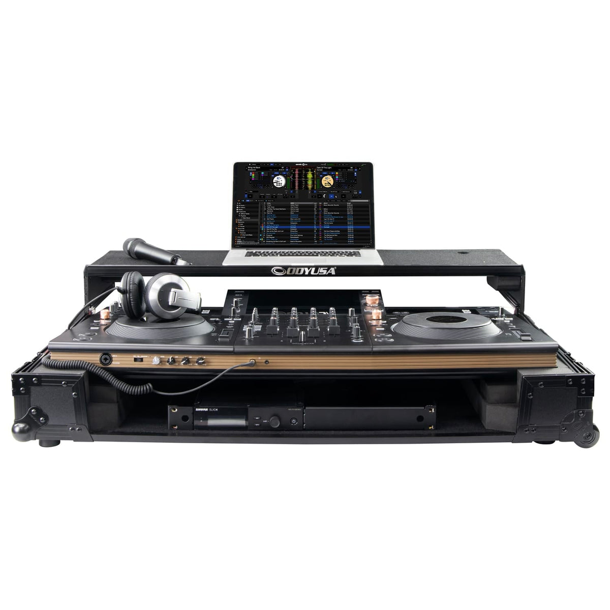 Pioneer DJ OPUS-QUAD All-in-One DJ System + Odyssey Flight Effects Case