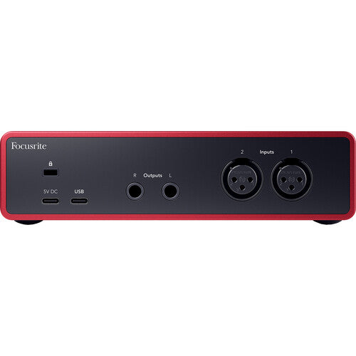 Focusrite Scarlett 2i2 Studio USB-C Audio Interface with Microphone and Headphones (4th Generation)
