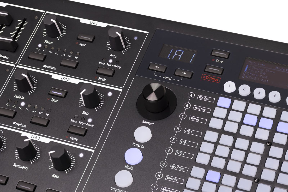 Arturia PolyBrute 6-Voice Polyphonic Morphing Analog Synthesizer - Noir, Limited Edition