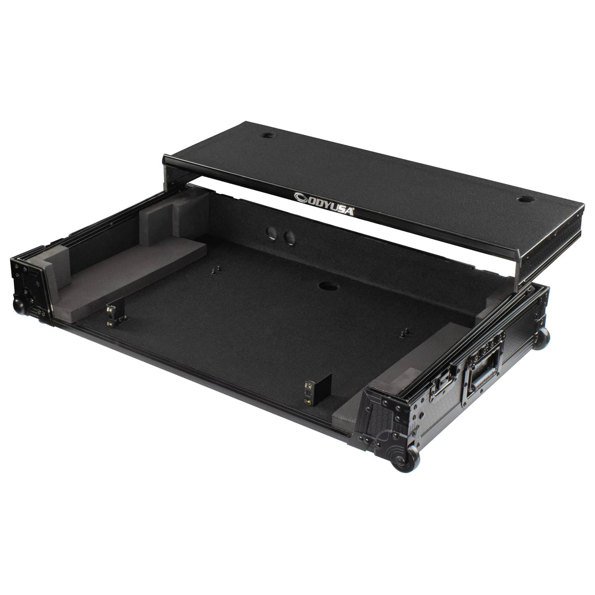 RANE FOUR I-Board Flight Case with Glide Style Laptop Platform and Wheels (Open Box)