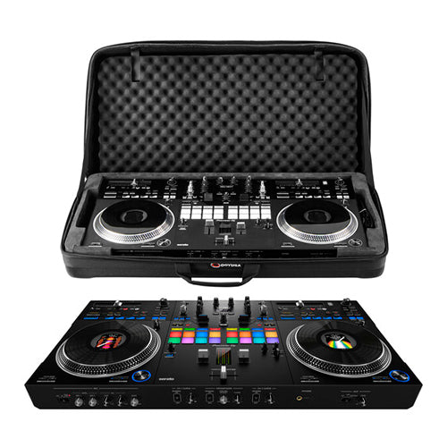 Pioneer DJ DDJ-REV7 2-Channel Serato DJ Pro Controller + Odyssey EVA Case for Pioneer DDJ-REV7 with Cable Compartment