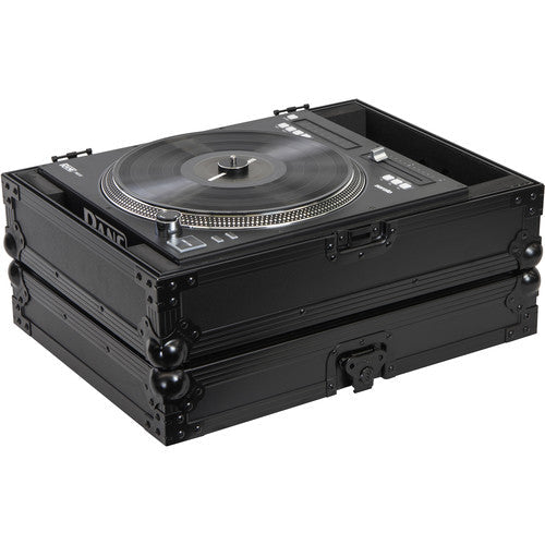 Odyssey Innovative Designs Black Label Rane Twelve Motorized Turntable DJ Battle Controller Case (All Black)