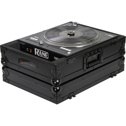 Odyssey Innovative Designs Black Label Rane Twelve Motorized Turntable DJ Battle Controller Case (All Black)
