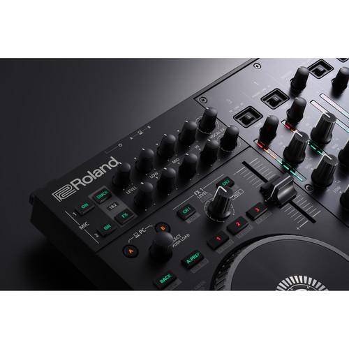 Roland DJ-707M 4-Channel DJ Controller for Serato DJ