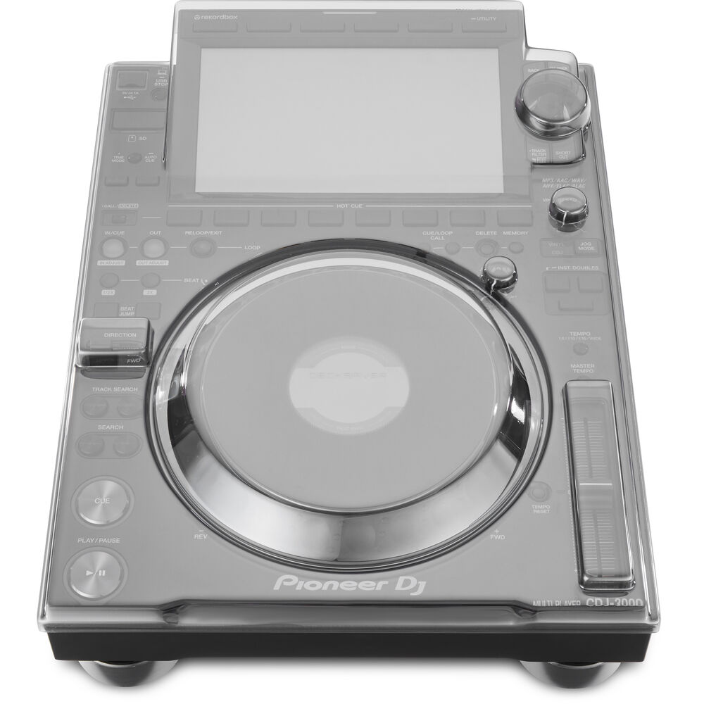 Pioneer DJ CDJ-3000 + Decksaver DS-PC-CDJ3000 Dust Cover