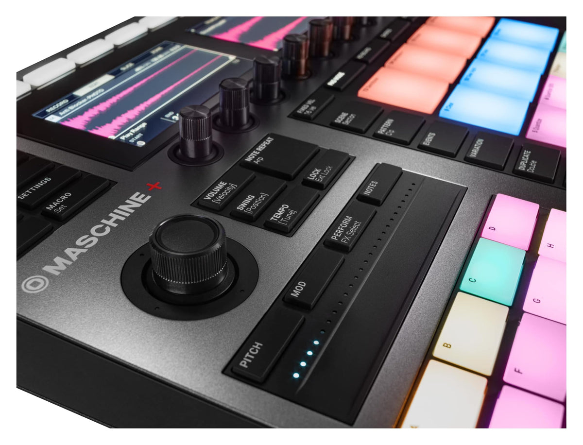 Native Instruments MASCHINE+ Standalone Production and Performance Instrument