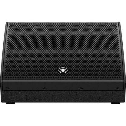 Yamaha DHR12M 2-Way Coaxial 12 Active Floor Monitor / Loudspeaker Bundle with Cables