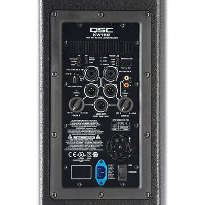 QSC KW152 1000W 15 Active 2-Way Loudspeaker (Open Box)