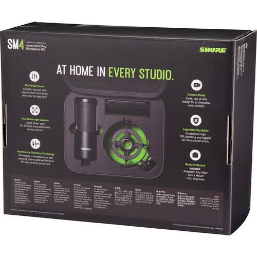 Shure SM4 Large-Diaphragm Cardioid Condenser Microphone