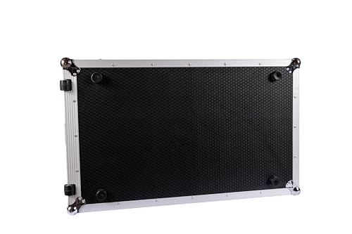Headliner Low-Profile Flight Case with Wheels for AlphaTheta XDJ-AZ (Silver/Black)