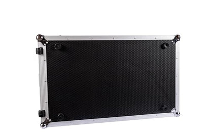 Headliner Low-Profile Flight Case with Wheels for AlphaTheta XDJ-AZ (Silver/Black)