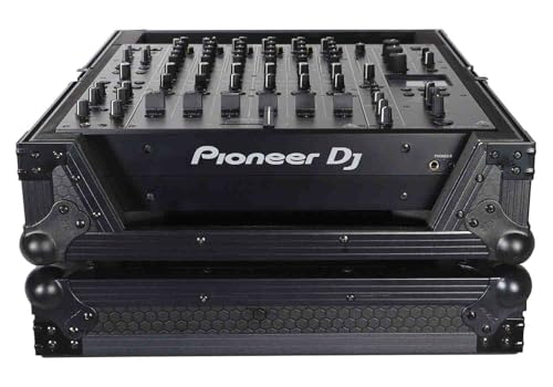 ProX ATA Style Flight Road Case for Pioneer DJM-A9 & DJM V10 DJ Mixer (All Black)