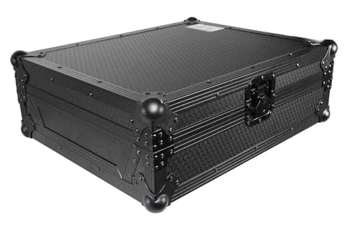 ProX ATA Style Flight Road Case for Pioneer DJM-A9 & DJM V10 DJ Mixer (All Black)