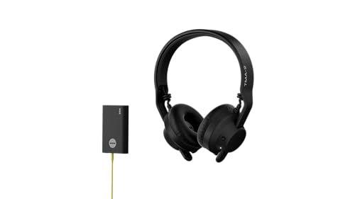 Aiaiai TMA-2 DJ Wireless High Isolation Professional DJ Headphones, Black
