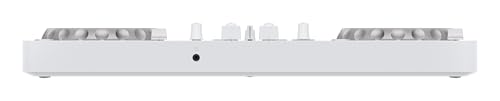 Pioneer DJ DDJ-FLX4 2-deck rekordbox and Serato DJ Controller - White, Limited Edition