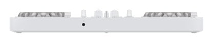 Pioneer DJ DDJ-FLX4 2-deck rekordbox and Serato DJ Controller - White, Limited Edition