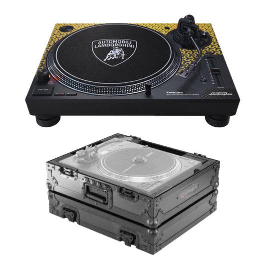 Technics SL-1200M7B Direct Drive Turntable + Odyssey Black Label Flight Case