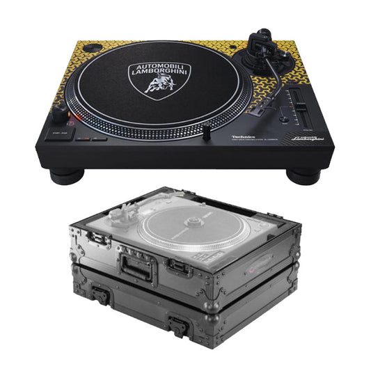 Technics SL-1200M7B Direct Drive Turntable + Odyssey Black Label Flight Case