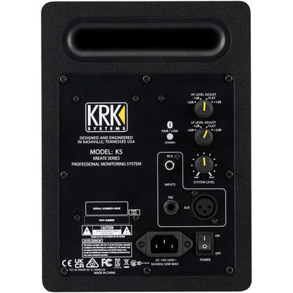 KRK Kreate 5 Active Studio Monitor with Bluetooth (Black, Single)
