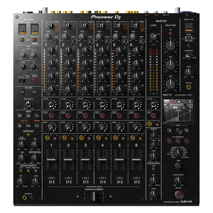 Pioneer DJ DJM-V10 6-Channel Professional DJ Mixer + ProX XS-DJMV10 Case