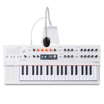 Arturia MiniFreak Vocoder 6-Voice Spontaneous Algorithmic Synthesizer with Gooseneck Microphone
