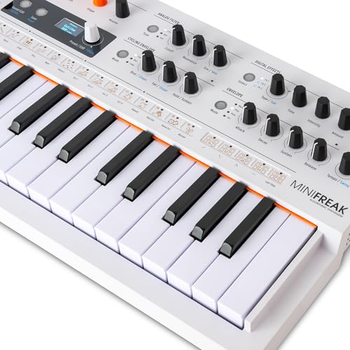 Arturia MiniFreak Vocoder 6-Voice Spontaneous Algorithmic Synthesizer with Gooseneck Microphone