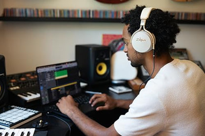 Zildjian ALCHEM-E Perfect Tune Wireless Over-Ear Closed-Back Headphones - Sandstorm (Open Box)