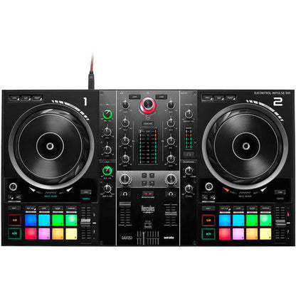 Hercules DJControl Inpulse 500 2-Deck USB DJ Controller with DJUCED Light - Headliner HL12002 Pro-Fit Case