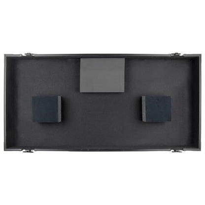 Odyssey DJ Battle Coffin for Rane Twelve and Seventy-Two with Glide Platform (Black Label, All Black)