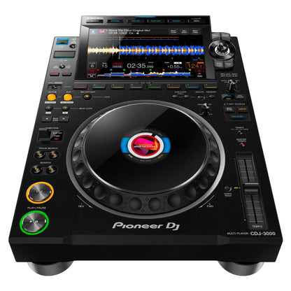 2 x Pioneer DJ CDJ-3000 Pro-DJ Multiplayer + 2 x Headliner Pro-Fit Case