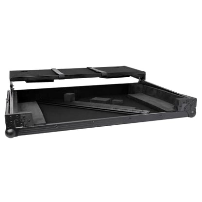 Headliner Flight Case with Laptop Platform for Pioneer DDJ-FLX10 and DDJ-1000SRT (All Black)