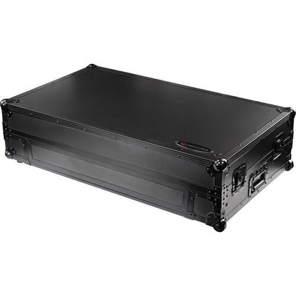 Odyssey LED Flight Effects Case for AlphaTheta XDJ-AZ with Glide-Style Platform and Corner Wheels (All Black)