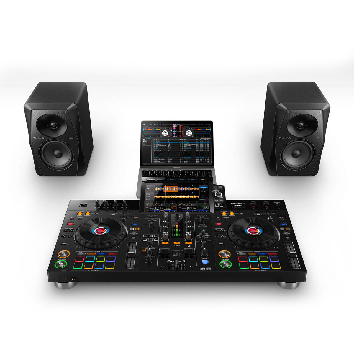 Pioneer DJ XDJ-RX3 All In One Dj System + Magma FLXGUARD DJ Controller Trolley