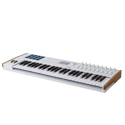 Arturia KeyLab 49 mk3 Professional MIDI Controller and Software (White)