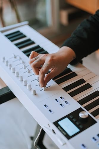 Arturia KeyLab Essential mk3 88-Key Universal MIDI Controller and Software (White)