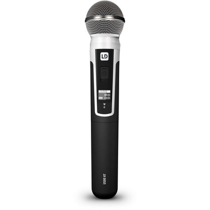 LD Systems U505 HHD 2 - Wireless Microphone System with 2-Dynamic Handheld Microphones - 470 - 490 MHz