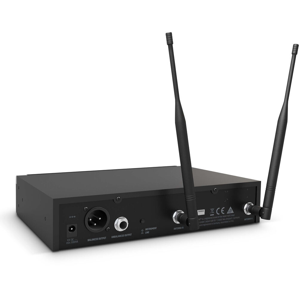 LD Systems U505 BPH - Wireless Microphone System with Bodypack and Headset - 470-490 MHz