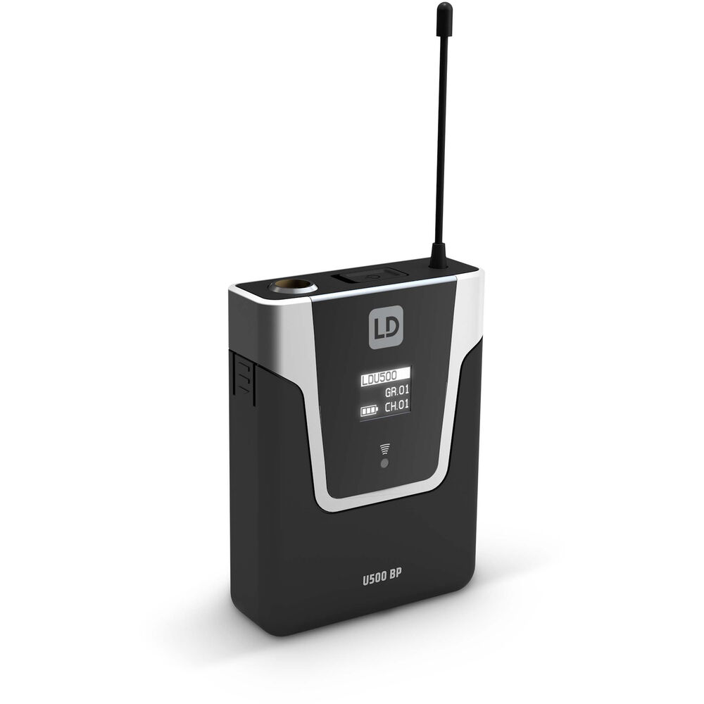 LD Systems U505 BPH - Wireless Microphone System with Bodypack and Headset - 470-490 MHz