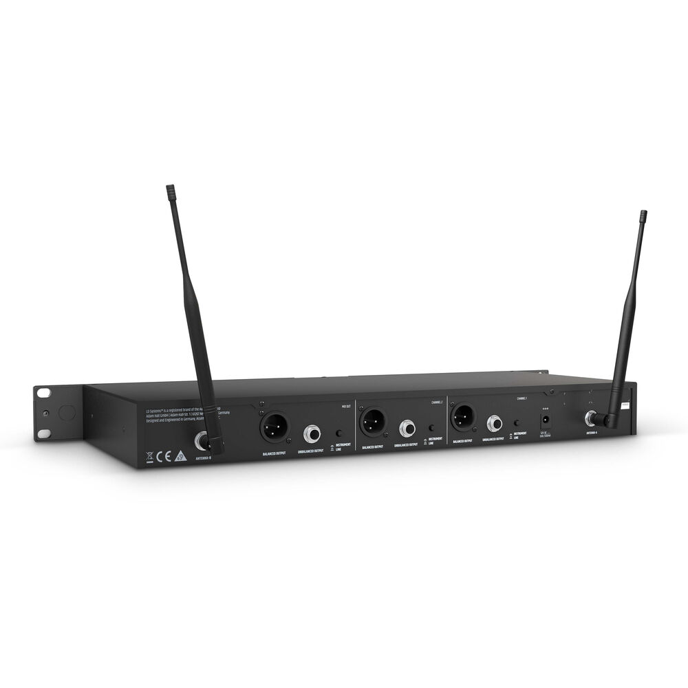 LD Systems U505 BPH Wireless Microphone System with 2-Bodypacks / 2-Headsets - 514 - 542 MHz