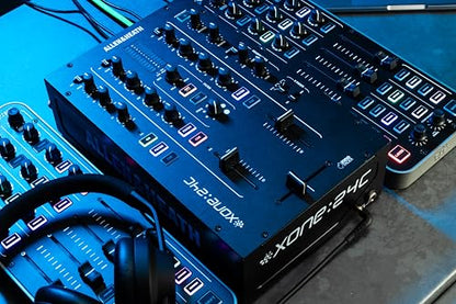 Allen & Heath Xone:24C Professional 2+1 Channel Hybrid DJ Mixer with USB-C Interface