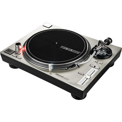Reloop RP-7000 MK2 Upper Torque Turntable System Silver, Pair (Open Box)