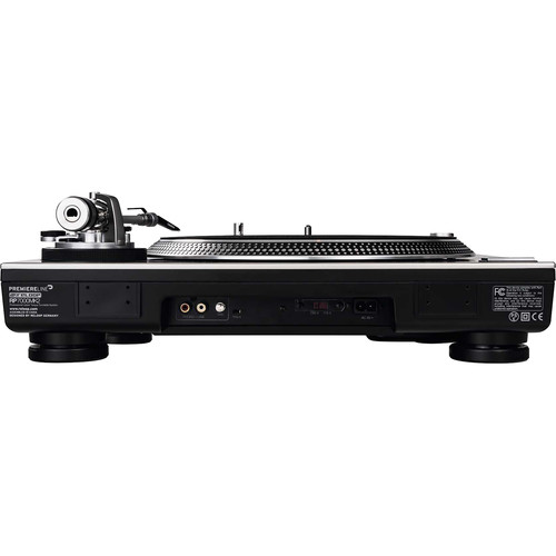 Reloop RP-7000 MK2 Upper Torque Turntable System Silver, Pair (Open Box)