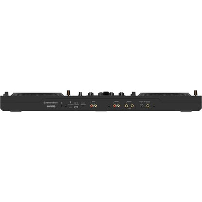 AlphaTheta DDJ-GRV6 4-channel DJ Controller with Groove Circuit and Pioneer HDJ-X5 Professional DJ Headphones (Silver)
