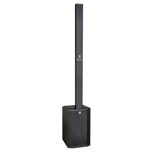 HK AUDIO Polar 12 MK2 2000W Powered Column PA with 12" Sub (Black)