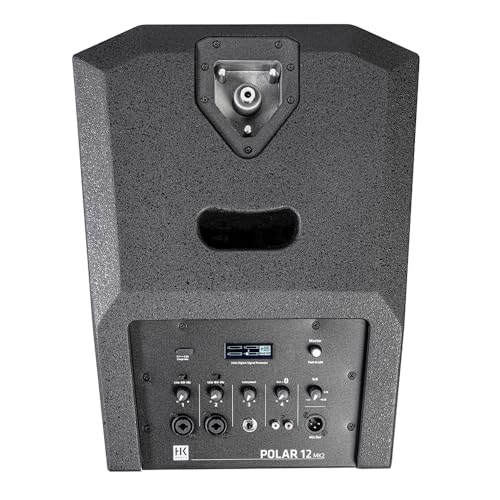 HK AUDIO Polar 12 MK2 2000W Powered Column PA with 12" Sub, Black (No Box)