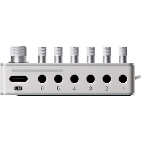 teenage engineering TX-6 Ultraportable Pro Mixer, Audio Interface, and Recorder (Silver)