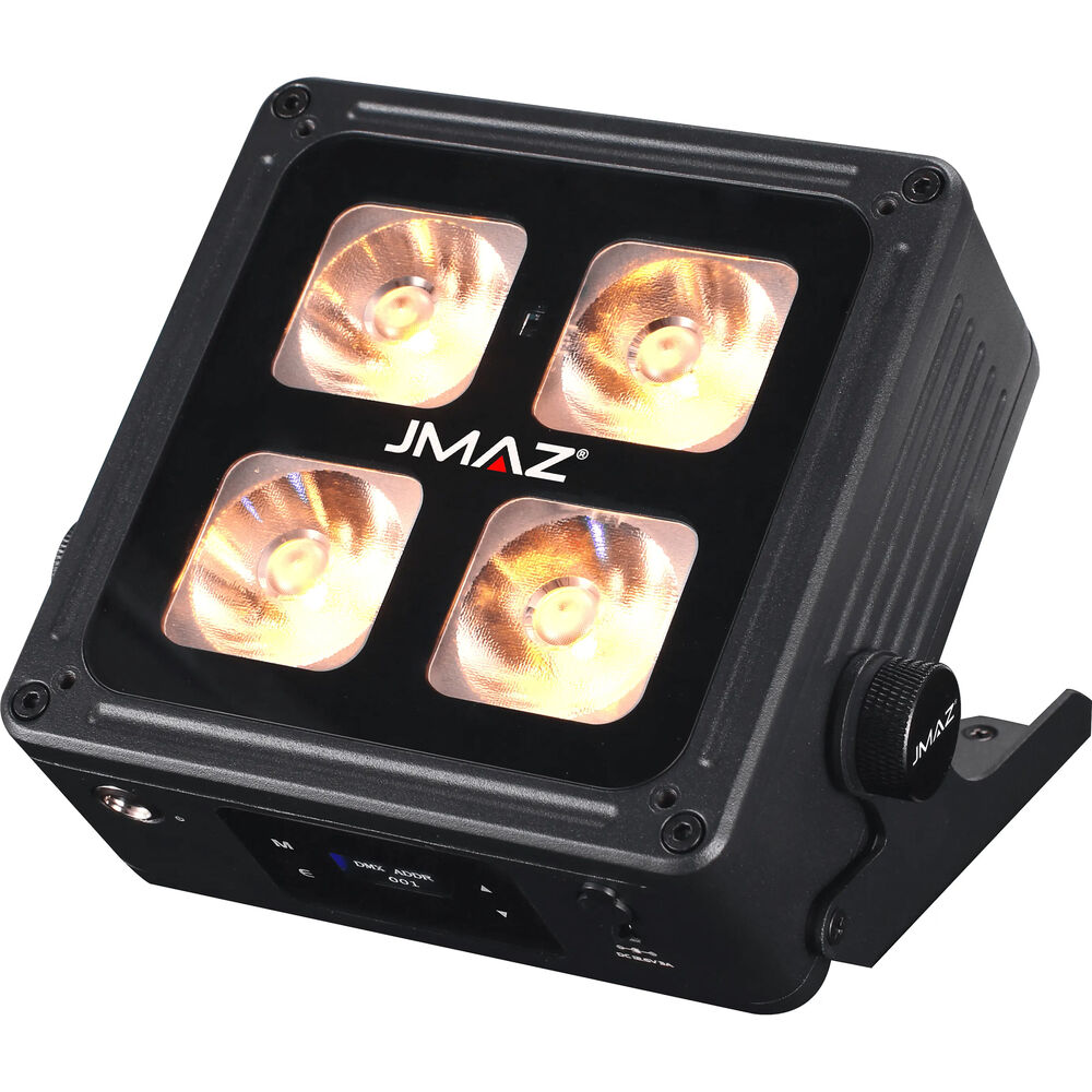 JMAZ MAD PAR 4IP Battery Powered Outdoor RGBWA+UV LED Light with Wireless DMX