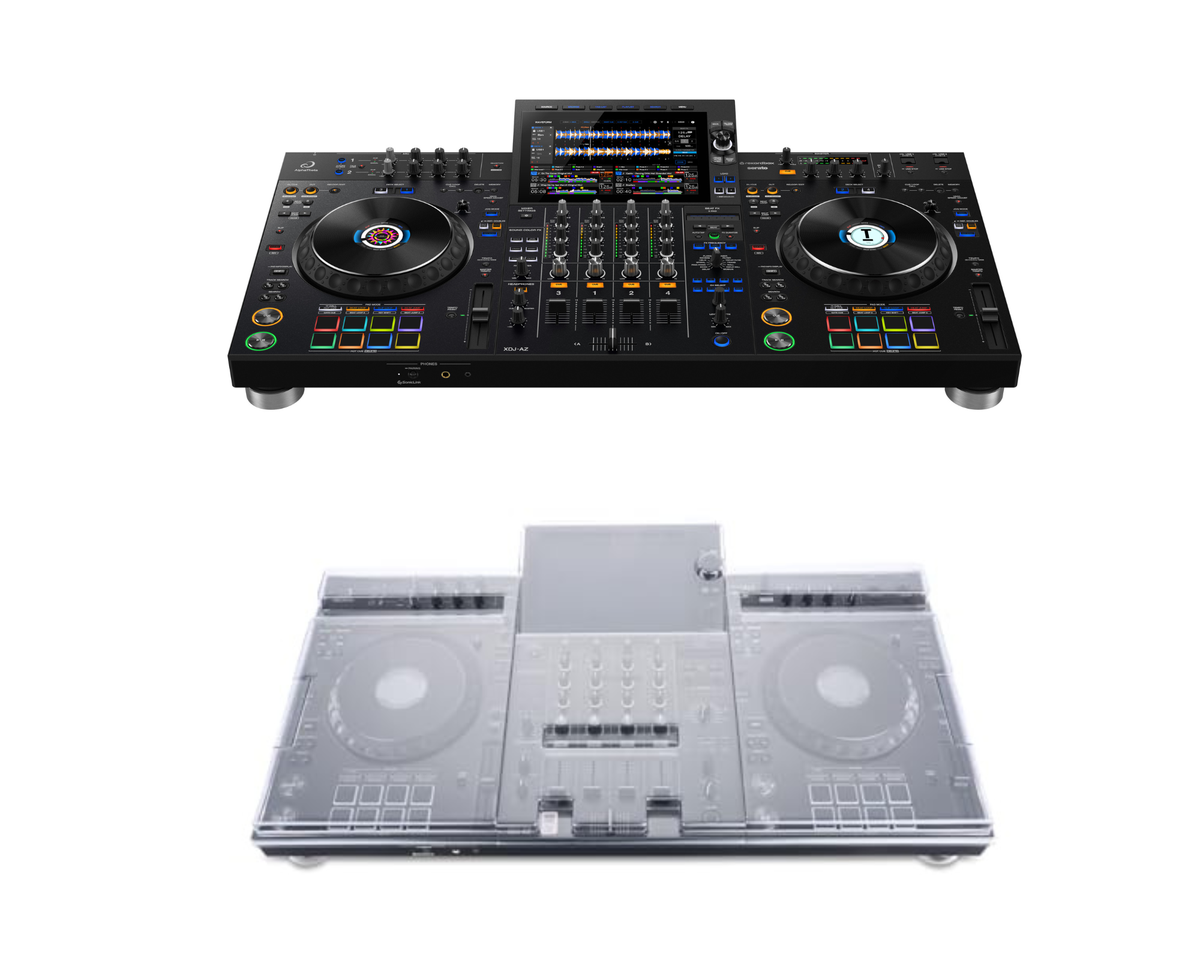 AlphaTheta XDJ-AZ All-in-one DJ system + Decksaver Dust Cover