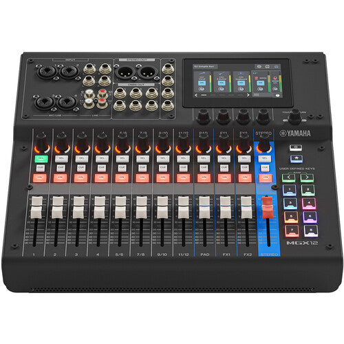 Yamaha MGX12 18-Channel Digital Mixing Console with Audio Interface (Black)